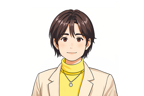 購買部積算課社員イラスト